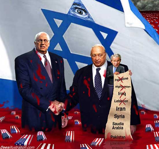Zionist Bloody Handshake